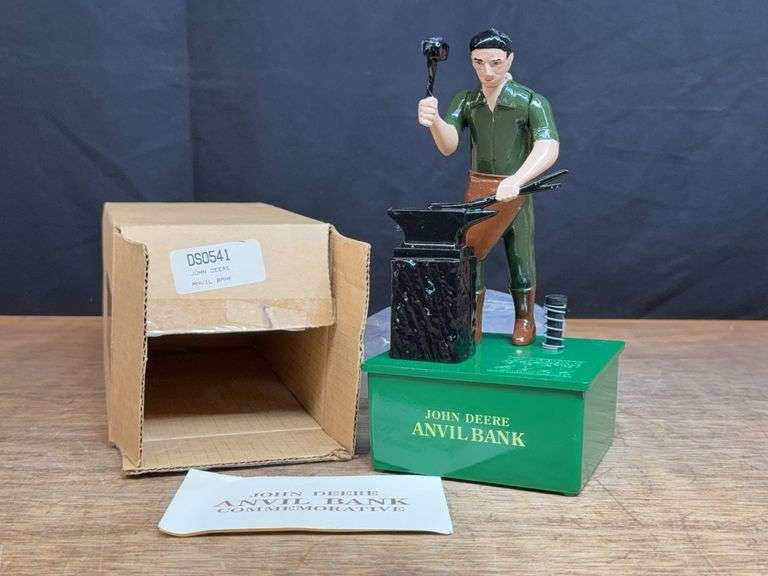 John Deere Anvil Bank 1994 New Orleans NIB image
