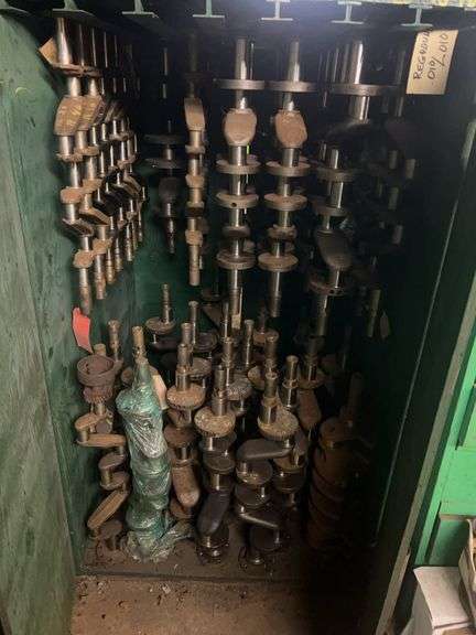 Cabinet Full Of Crankshafts image