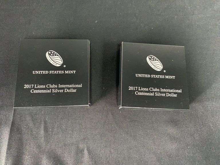 US Mint Silver Dollar 2017 Lions Club Intl Centennial image