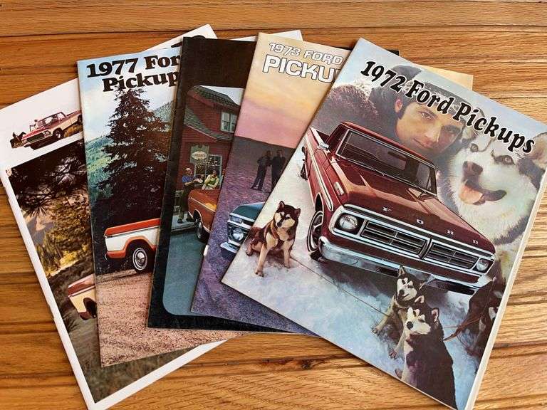 (5) Ford Pickup Truck Sales Literature image