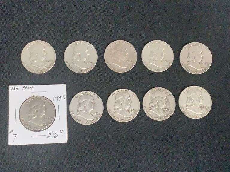 US Franklin Half Dollars image