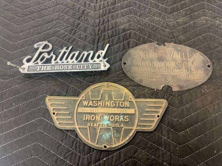 (3) Manufacturer Name Plates image