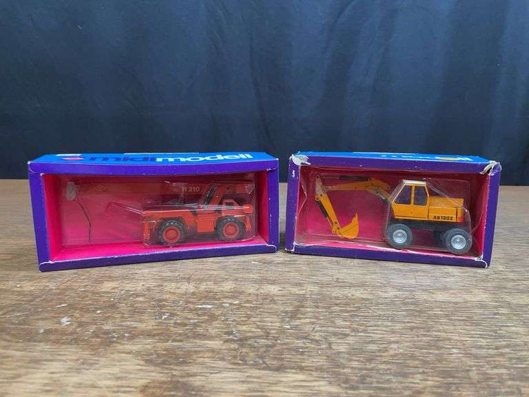 (2) 1/50 O&K Crane + Atlas Excavator NIB Gescha image