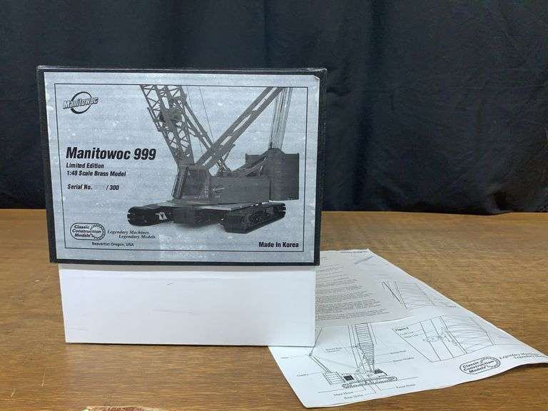 1/48 Manitowoc 999 Crane NIB CCM image