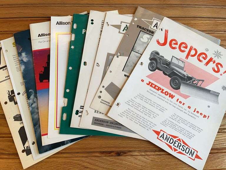 (11) Industrial Equipment Sales Literature image