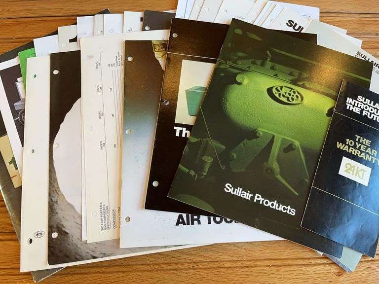 Sullair Sales Literature image