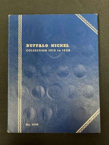 Buffalo Nickel Blue Book Collection 1913 to 1938 image