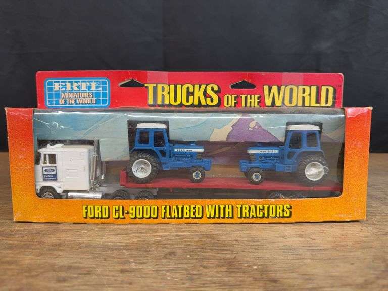 1/64 Ford Tractors Semi NIB Ertl image
