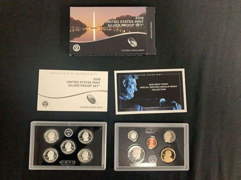2019 United States Mint Silver Proof Set image