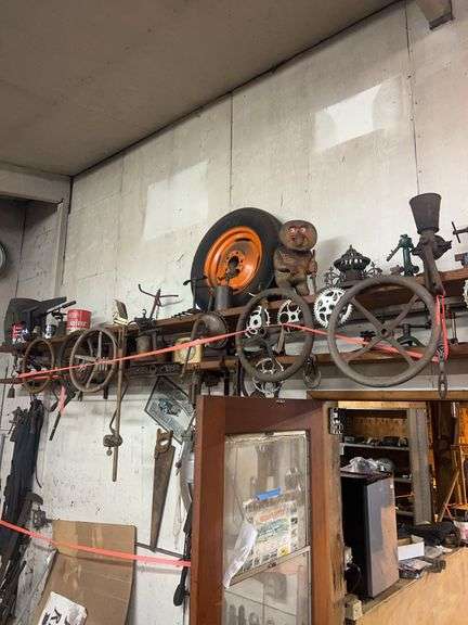 Contents Of Left Side Of The Shelf image