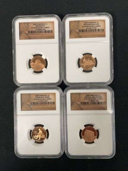 2009 S Bronze 1 Cent Formative Years PF 69 RD Ultra Cameo image