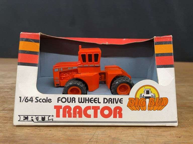 1/64 Big Bud 525/84 Industrial Orange Hood NIB Ertl image