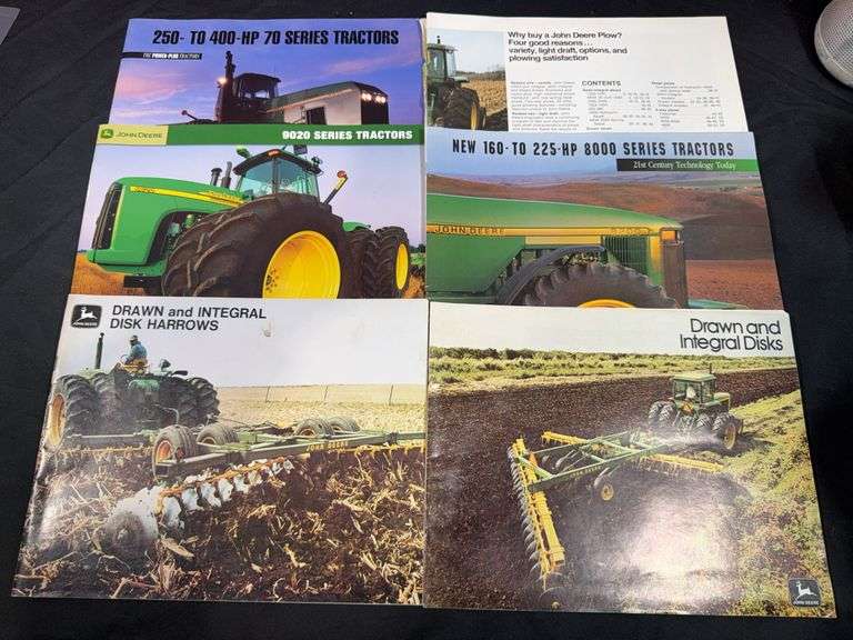 (6) John Deere Sales Literature image
