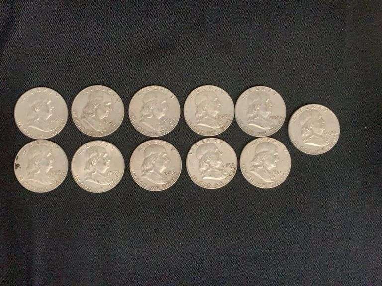 US Franklin Half Dollars image