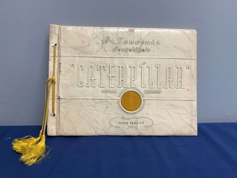 Caterpillar Peoria Trip Souvenir Book image