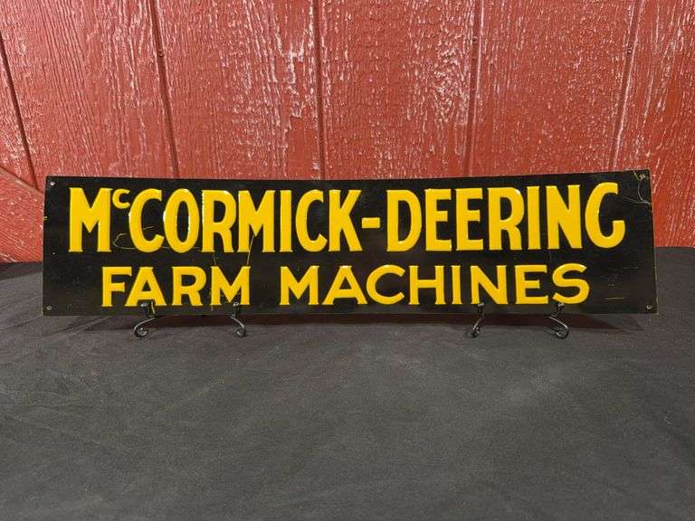 McCormick-Deering Farm Machines SST Sign image