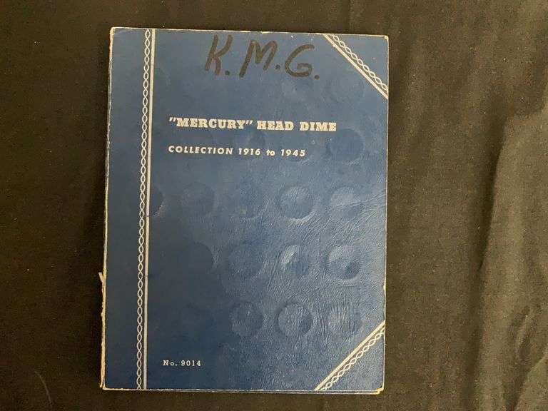 Mercury Head Dime Blue Book 1916-1945 image