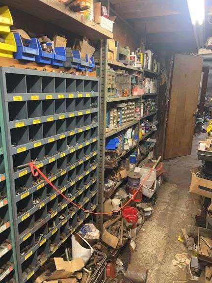 Bolt Bin And Contents Of Wall image