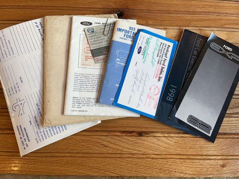 (4) Ford Automotive Literature image