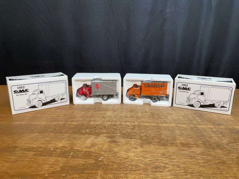 (2) 1/34 GMC Trucks NIB 1st Gear image