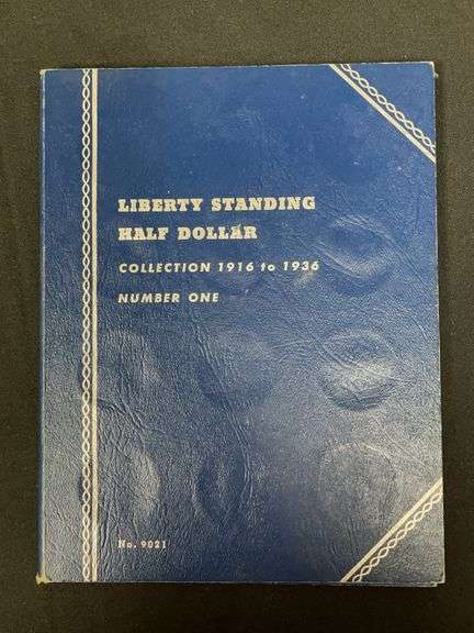 Liberty Standing Half Dollar Blue Book #One image