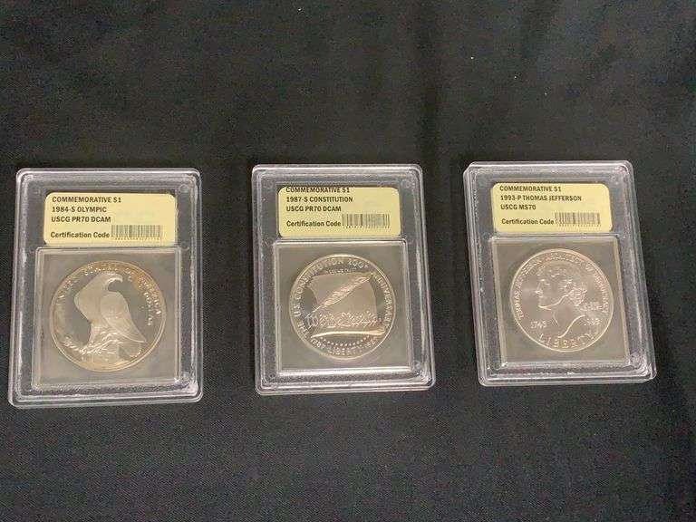 Commemorative $1.00 90 % Silver image