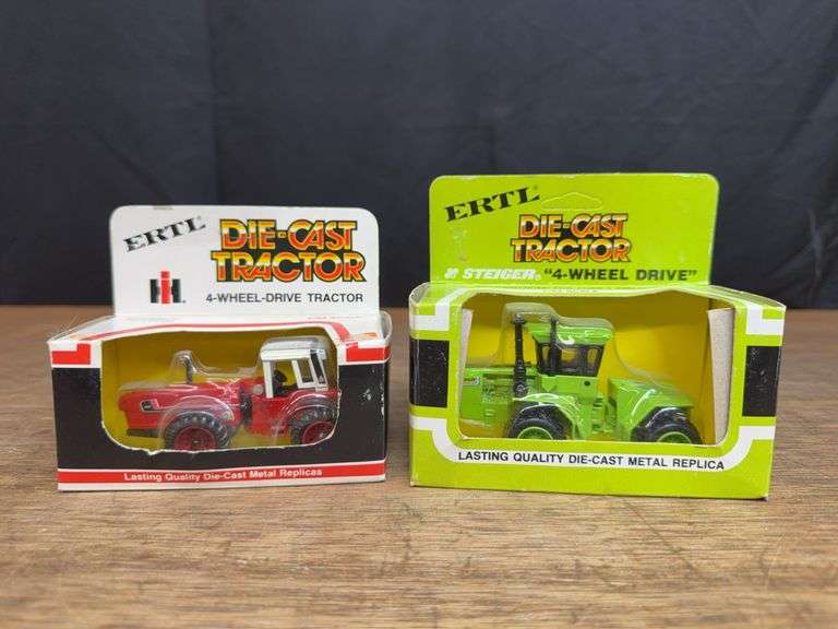 (2) 1/64 IH 3588 + Steiger Cougar NIB Ertl image