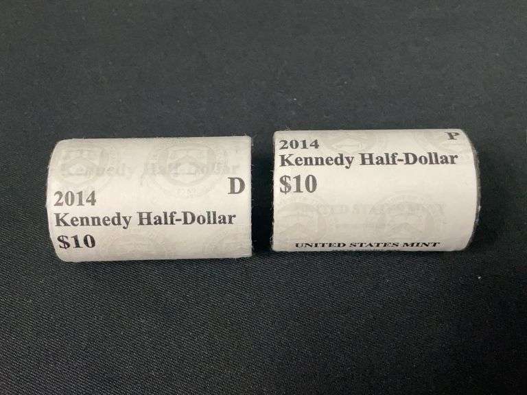 Kennedy Half Dollars 2014 Unopened Rolls image