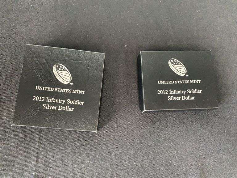 US Mint Silver Dikkar 2012 UNC and Proof image