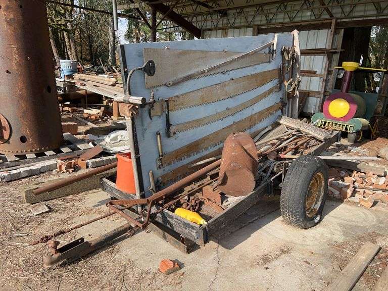 Small Trailer and Tools image