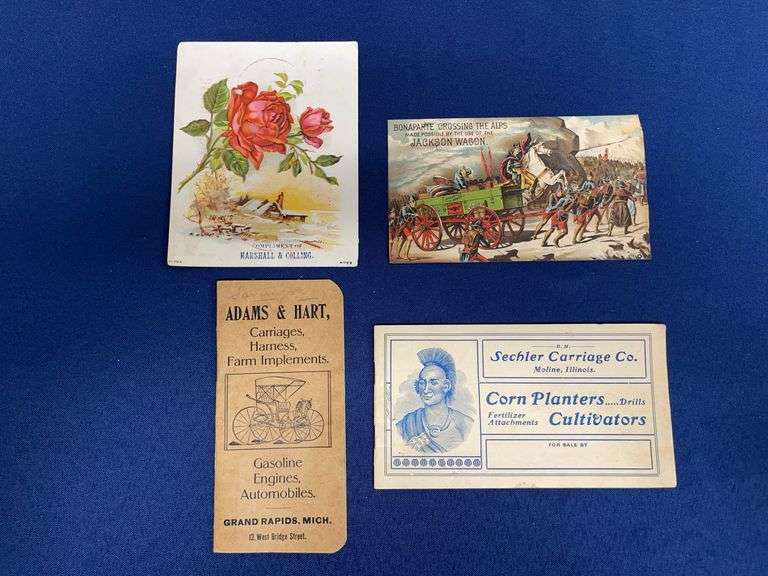 (4) Trade Cards, Notebook, Sales Literature image