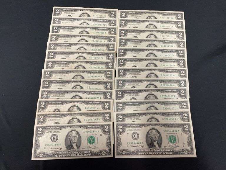 (25) Federal Reserve Bank Notes image