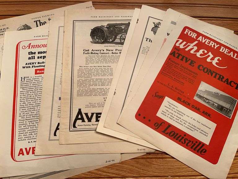 Avery Magazine Ads image