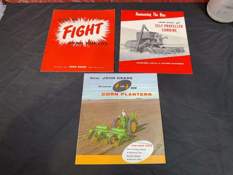 (3) John Deere Sales Literature image