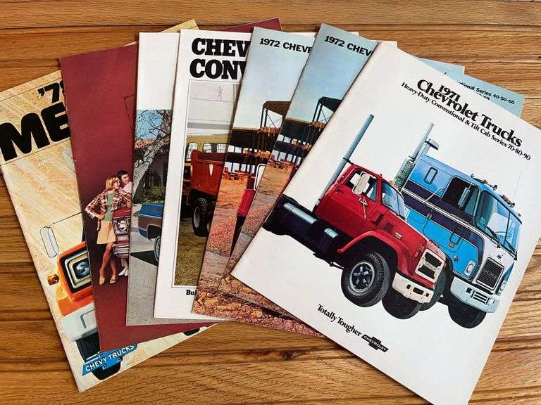 (7) GMC + Chevy Truck Sales Literature image