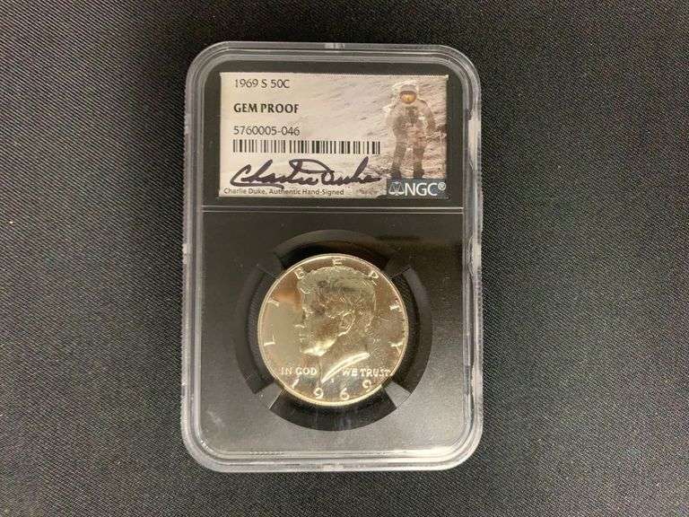 1969 S Kennedy GEM PROOF NGC Graded image