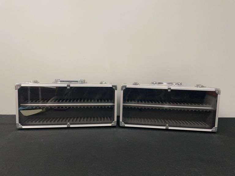 (2) Aluminum Slab Coin Carriers image