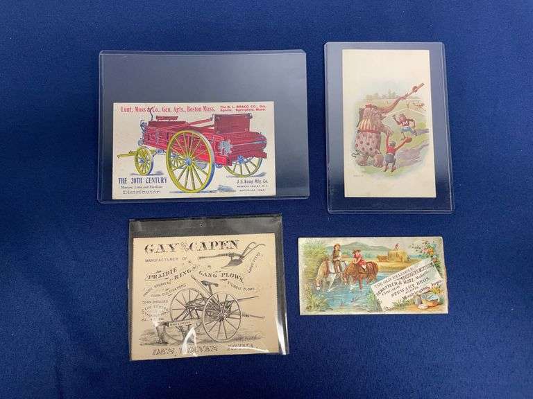 (4) Trade Cards image