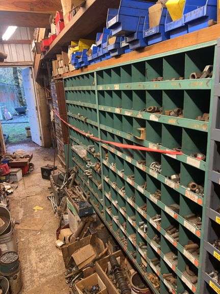 Bolt Bins And Contents Of Wall image