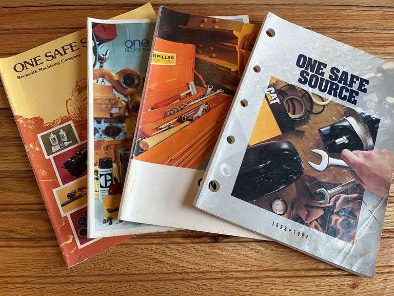 (4) Caterpillar One Safe Source Catalogs image