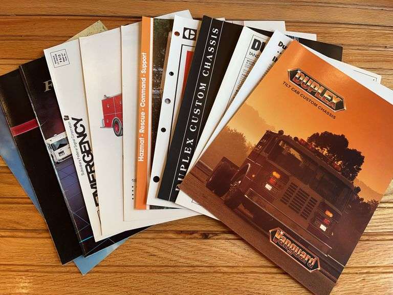 (21) Fire Truck Sales Literature image