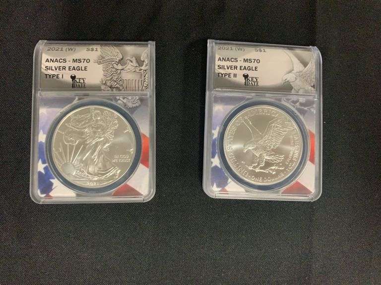American Silver $1.00 Eagles 2021 Coins image