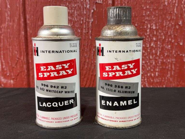 (2) IH Spray Lacquer + Enamel Cans image