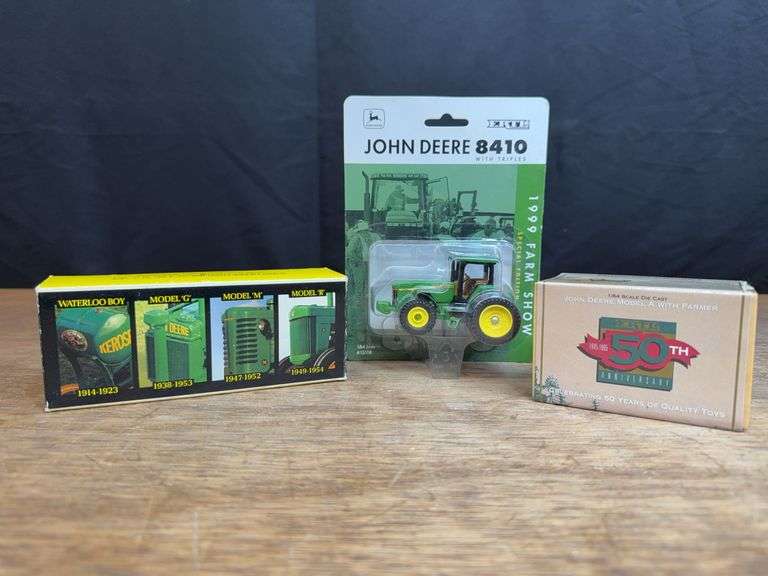 (3) 1/64 John Deere NIB Ertl image