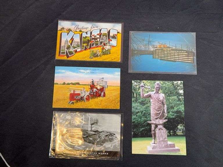 (5) John Deere Postcards image