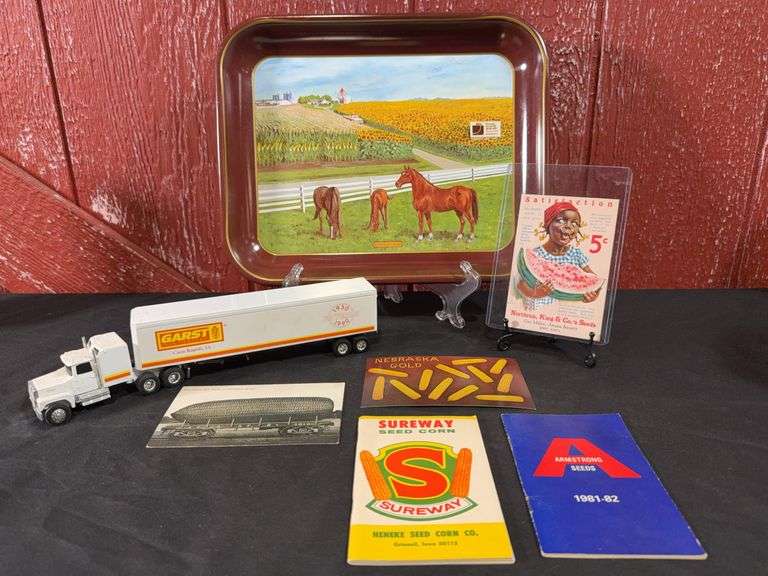 (7) Seed Corn Advertising Lot image