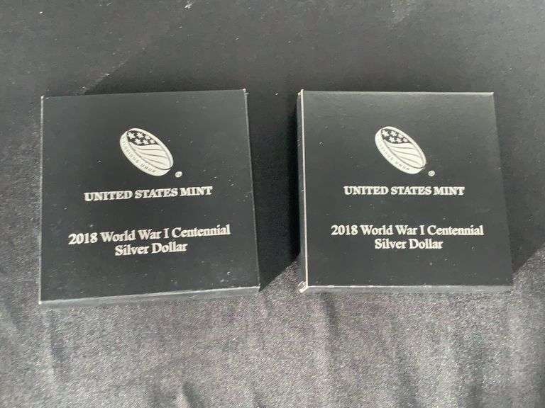 US Mint Silver Dollar 2018 World War I Centennial image