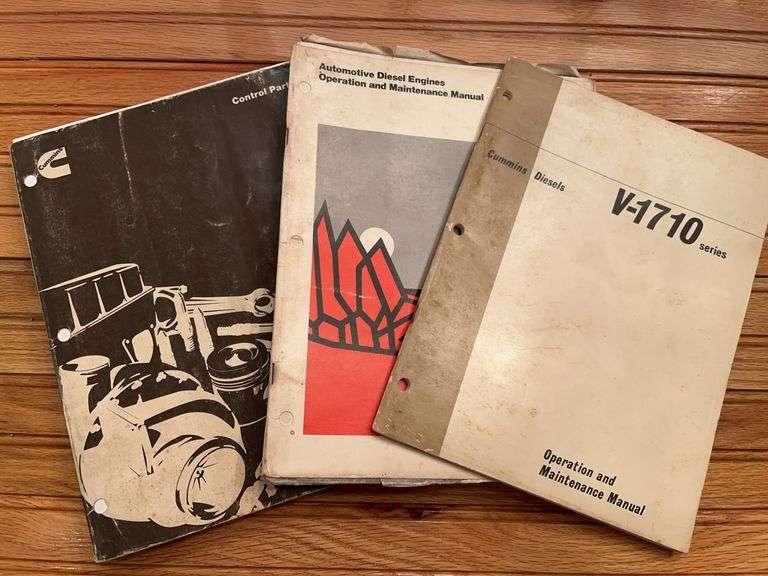 (3) Cummins Manuals image