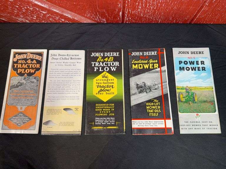 (5) John Deere Sales Literature image