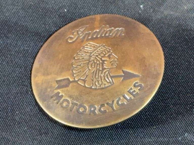 Indian Motorcycles Brass Button image